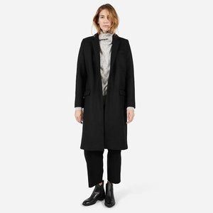 Everlane The Wool Overcoat Black Size S